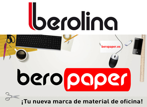 berolina lanza una nueva marca de material de oficina: beropaper
