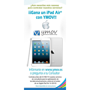 La franquicia YMOV Group sortea un iPad Air