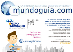 Mundoguia expone en la nueva edición de Expofranquicia 2014