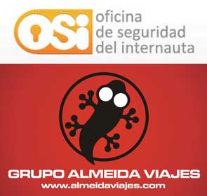 Almeida Viajes, empresa colaboradora de la Oficina de Seguridad del Internauta del Ministerio de Industria, Energía y Turismo