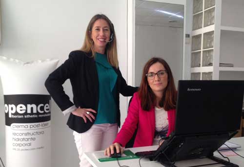 Entrevista a Ana Moreno y Esther Acedo, del departamento de expansión de Opencel