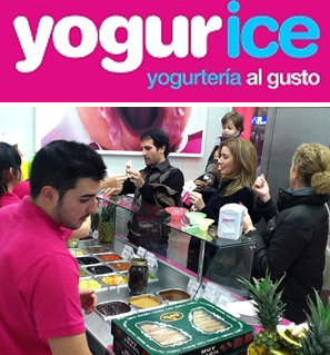 Yogurice, exitosa apertura en Valencia 