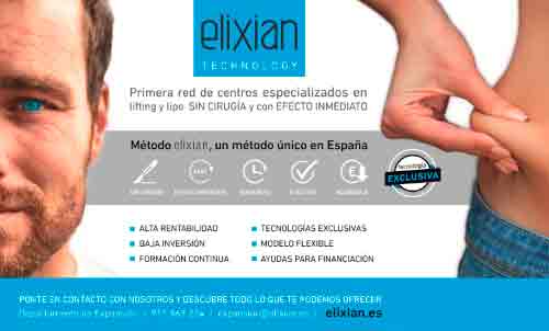 Franquicias Elixian TECHNOLOGY,  recibe una gran acogida en SIF-Feria de Valencia, de su novedoso modelo de negocio de centros especializados en lifting y lipo SIN CIRUGÍA y con EFECTO INMEDIATO.  