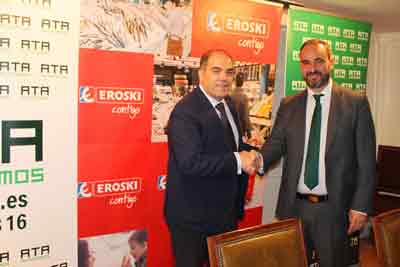 Franquicias EROSKI y ATA firman un acuerdo de colaboración para dar apoyo e impulsar el emprendimiento 