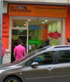 Franquicias La Cartucheria. Papelería y Copistería