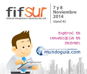 MUNDOGUIA.COM participa como marca expositora en FIFSUR 2014
