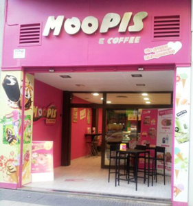 Moopis & Coffee Implanta 20 variedades de helado en sus tiendas