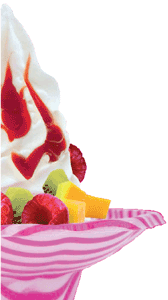 Franquicia Yogurice-Una base de cremoso yogur helado y un sinfín de toppings a elegir para todos los gustos.